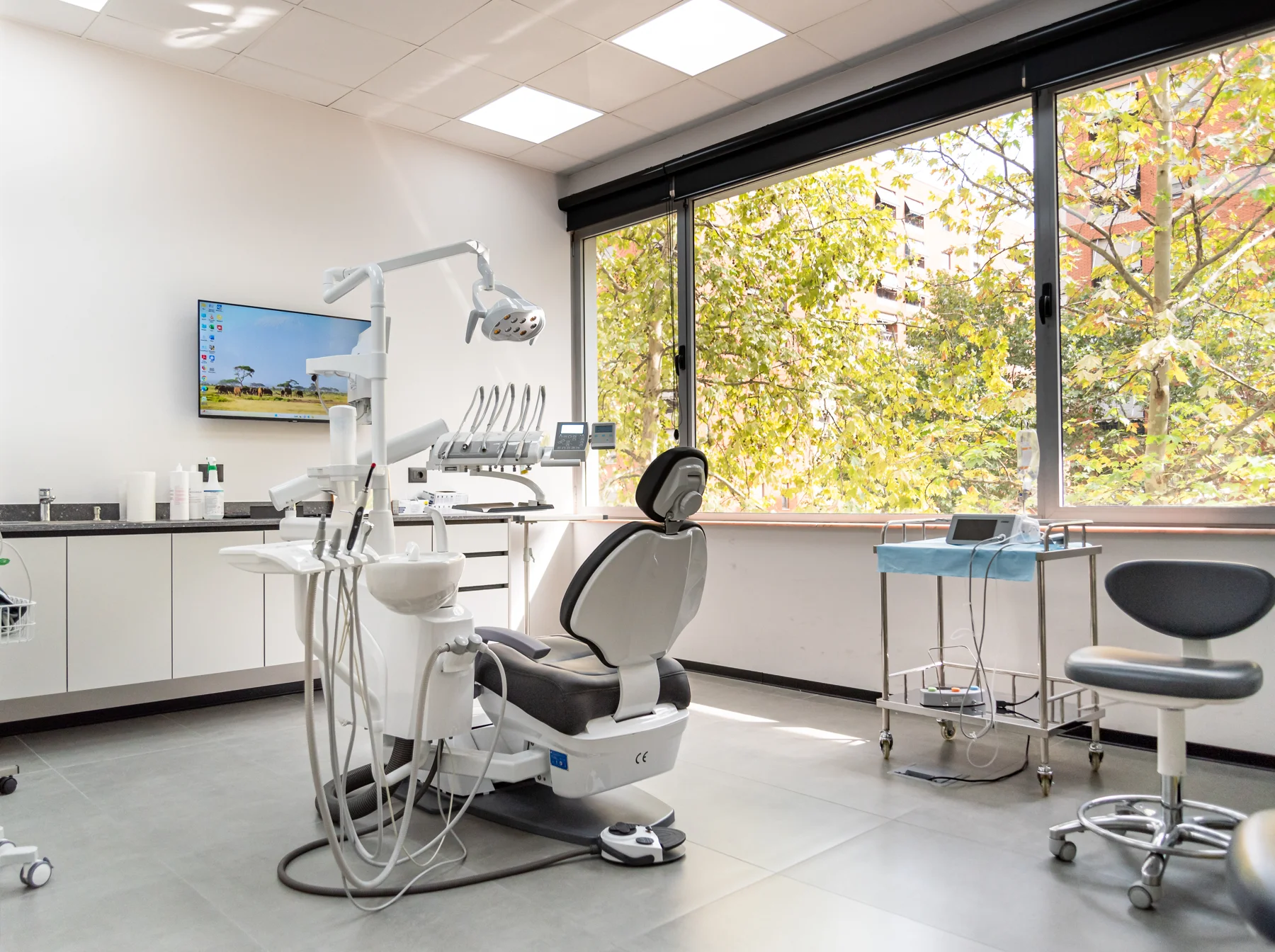 Sala odontoiatrica della clinica